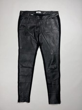 Moschino Cheap And Chip Ladies Leather Pants Trousers Size US 8