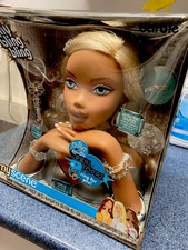 My Scene My Bling Bling Barbie Hair Streaks Styling Head, Box  Most Accessories