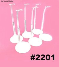 6 stands KAISER 2201 WHITE Fit 11.5"-12.5" tall dolls BARBIE FRIENDS FASHION