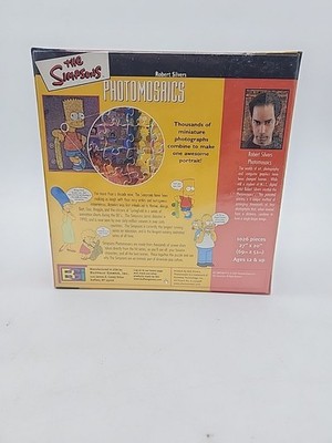 The Simpsons Homer Photomosaics 1000 Jigsaw Puzzle Buffalo Games