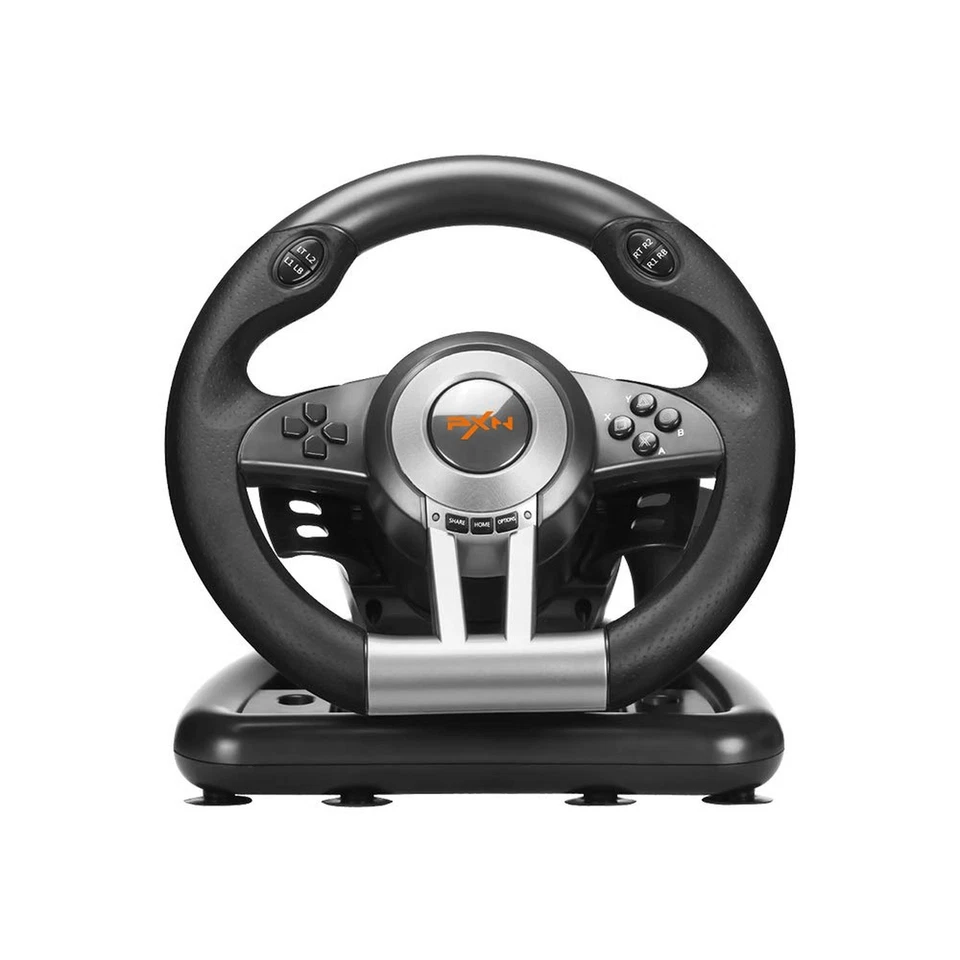 PXN PC Racing Wheel, V3II 180 Degree Universal Usb Car Sim Race Steering Whee... - Image 3 of 4