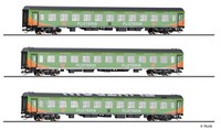 Tillig Tt 01030 | Reisezugwagenset Flixtrain 3 WäGen Neu & Ovp