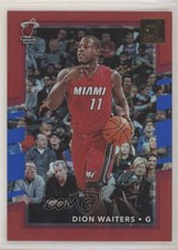 2017-18 Panini Donruss Holo Red & Blue Laser 10/15 Dion Waiters #79 0b0