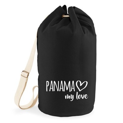 Seesack Panama my love Geschenkidee Panama Geschenk Präsent Mitbringsel Souvenir