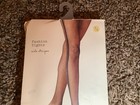 A New Day fashion fishnet tights w/side stripes, color ebony, size: S/M — photo 5