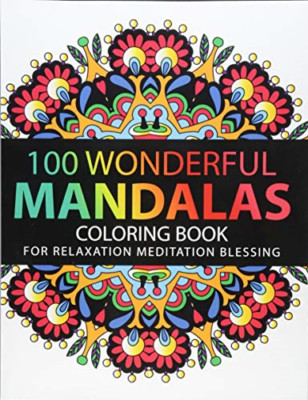 Mandala Coloring Book : 100 Plus Flower and Snowflake M -  NEW Mandala Colorin 2