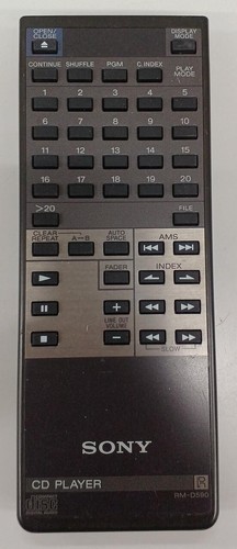 SONY RM-D670 Remote control for CDP-990 CDP-X55ES CDP-X33ES CDP-338ESD Japan - Picture 1 of 8