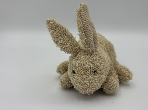 Russ Berrie Home Buddies Marrón Bronceado Conejo Terry Tela Beanbag Peluche 4” - Imagen 5 de 10