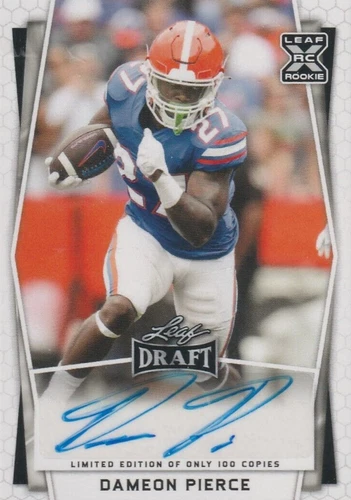 2022 Leaf Valiant Dameon Pierce #BA-DP2