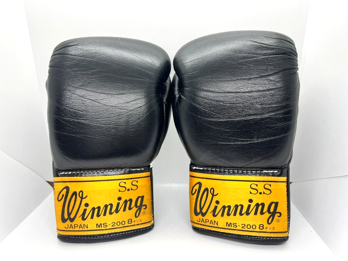 カナディス　Winning ボクシンググローブ 8oz 黒 winning ウイニング ボクシンググローブ 8oz 黒 MS-200 - メルカリ