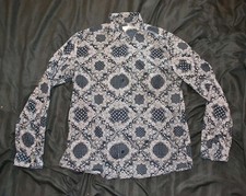 FRIDAY Shirt Men's Bold Eyecatching H M Conscious FloralShirt Large Long Sleeved