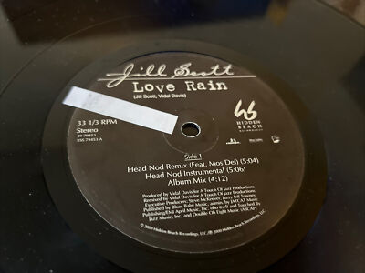 【7インチ】 Jill Scott - Love Rain Jill Scott – Love Rain – Vinyl (Blue, 7