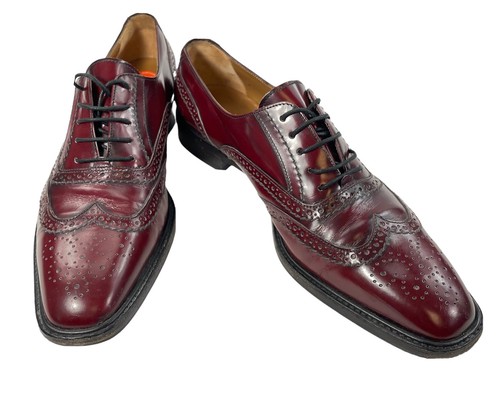 Salvatore Ferragamo Mens Oxblood 