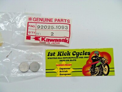 NOS KAWASAKI ZX750 ZX1100 KZ750 KZ650 SHIM 2.15T 92025-1093 (2) | eBay