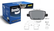 BENDIX Bremsbeläge Hinten für LAND ROVER FREELANDER 2