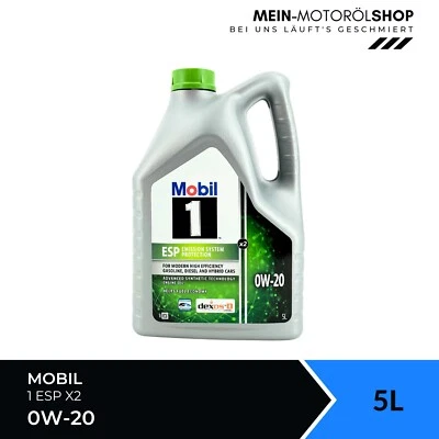 Mobil 1 ESP X2 0W-20 VW 509 00/508 00 MB 229.71 GM Porsche 5 litri