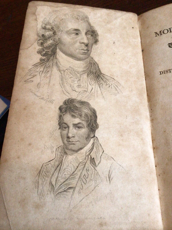 Modern Plutarch Or Universal Biography Vol 11 Original Portraits  - Image 3 of 4