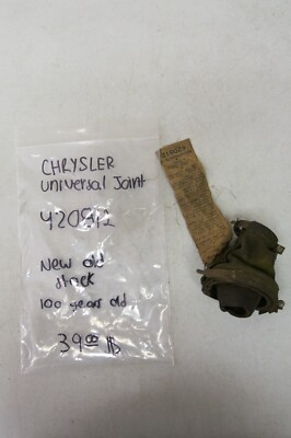 #ad Vintage Universal Joint Rare to Find 100 Years Old for Chrysler 420812 $33.15