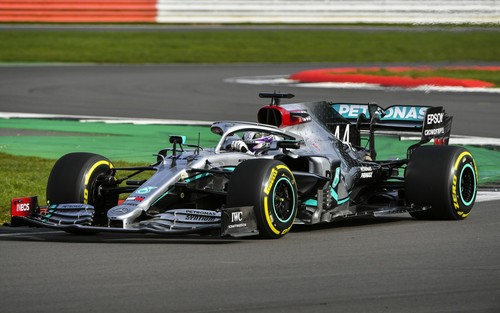 Modelo De Coche 1:43 Minichamps F1 Mercedes AMG W11 Lewis Hamilton 2020 Die Cast - Imagen 6 de 6