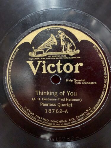 Peerless Quartet "Thinking Of You"/Albert Campbell-Henry Burr "Carolina Lullaby" - Foto 2 di 4
