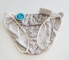 3 Vanity Fair Illumination Bikini Panty Tranquil Lace 18108 Sz 8/XL - NWT