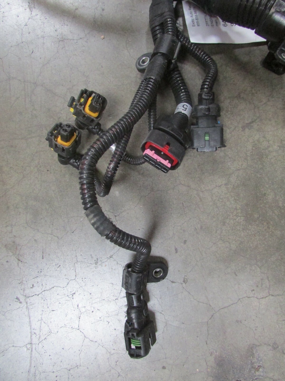 Ferrari California T, Main Engine Wire Harness, Used, P/N 314808