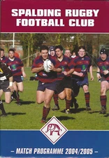 Spalding v Syston 2004 - 2005 RUGBY PROGRAMME