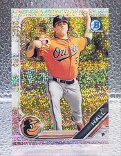 D.L. [DL] Hall - 2019 Bowman Draft Chrome Sparkle Refractor 