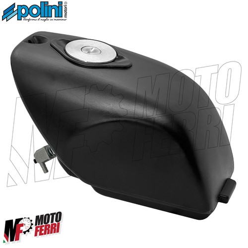 MF7663 Serbatoio Nero per Minimoto Polini 910 con Rubinetto e Tappo - Foto 6 di 6