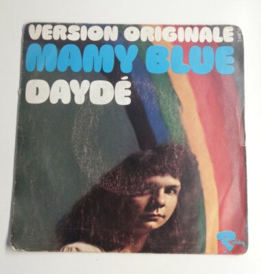 N1118 Vinyl 45 Runden Original Version Mamy Blue Daydé, Great Love, Vintage 