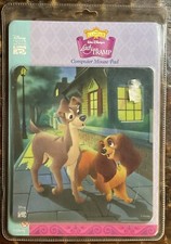 Disney Interactive Lady and the Tramp Computer Mouse Pad-New  Sealed