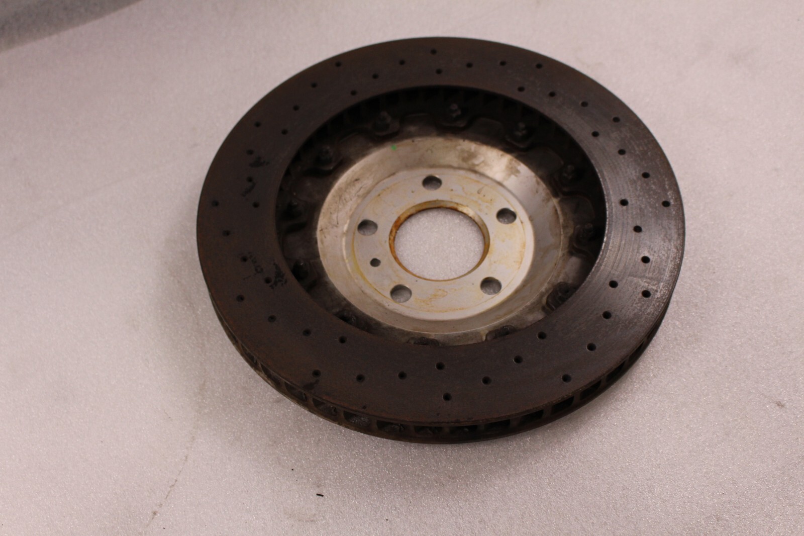 Mclaren MP4-12C, RH, Right, Rear Brake Rotor, Steel, Used