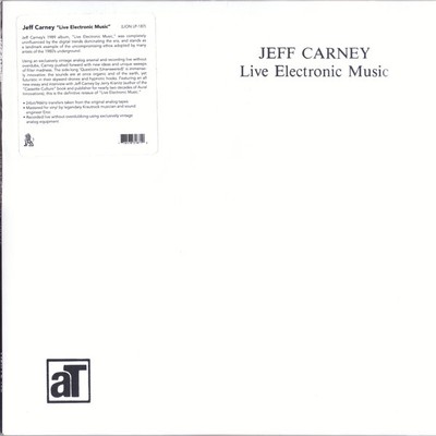 Jeff Carney - Live Electronic Music - EXPERIMENTAL *NEW*