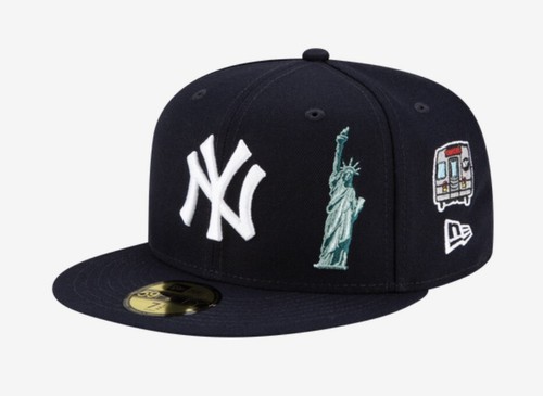 Navy Hat 5950 City Transit Statue 