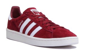 womens burgundy adidas trainers