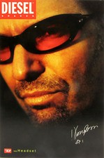 Adesivo VASCO ROSSI - Pubblicitario Occhiali Diesel