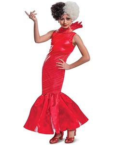 robe rouge halloween