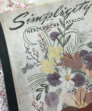 Vintage Simplicity Patterns Catalog Needlework Store Counter Pattern Book 1948