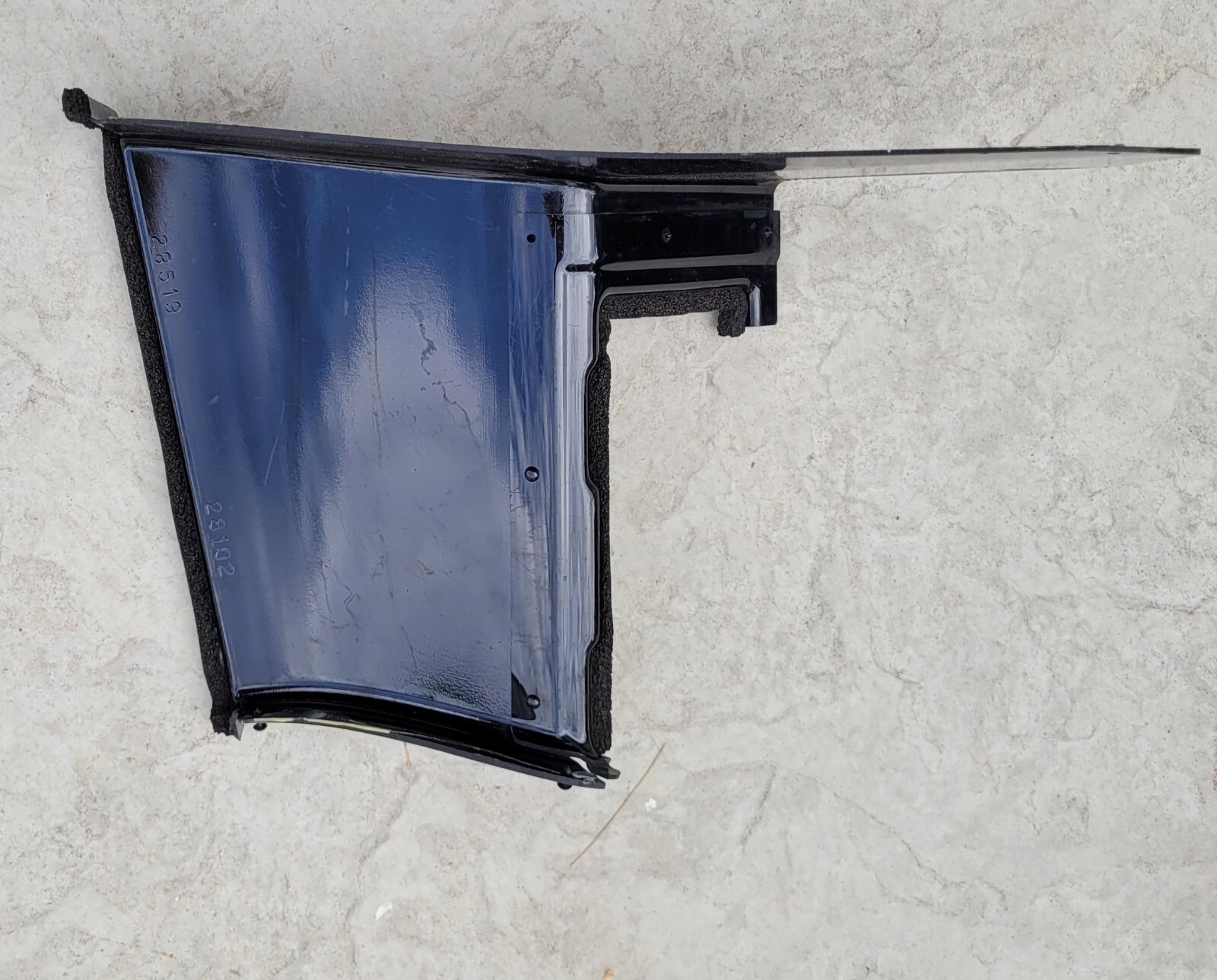 LAMBORGHINI AVENTADOR PASSENGER RIGHT RH AIR DUCT GUIDE CONVEYOR OEM 470825326E