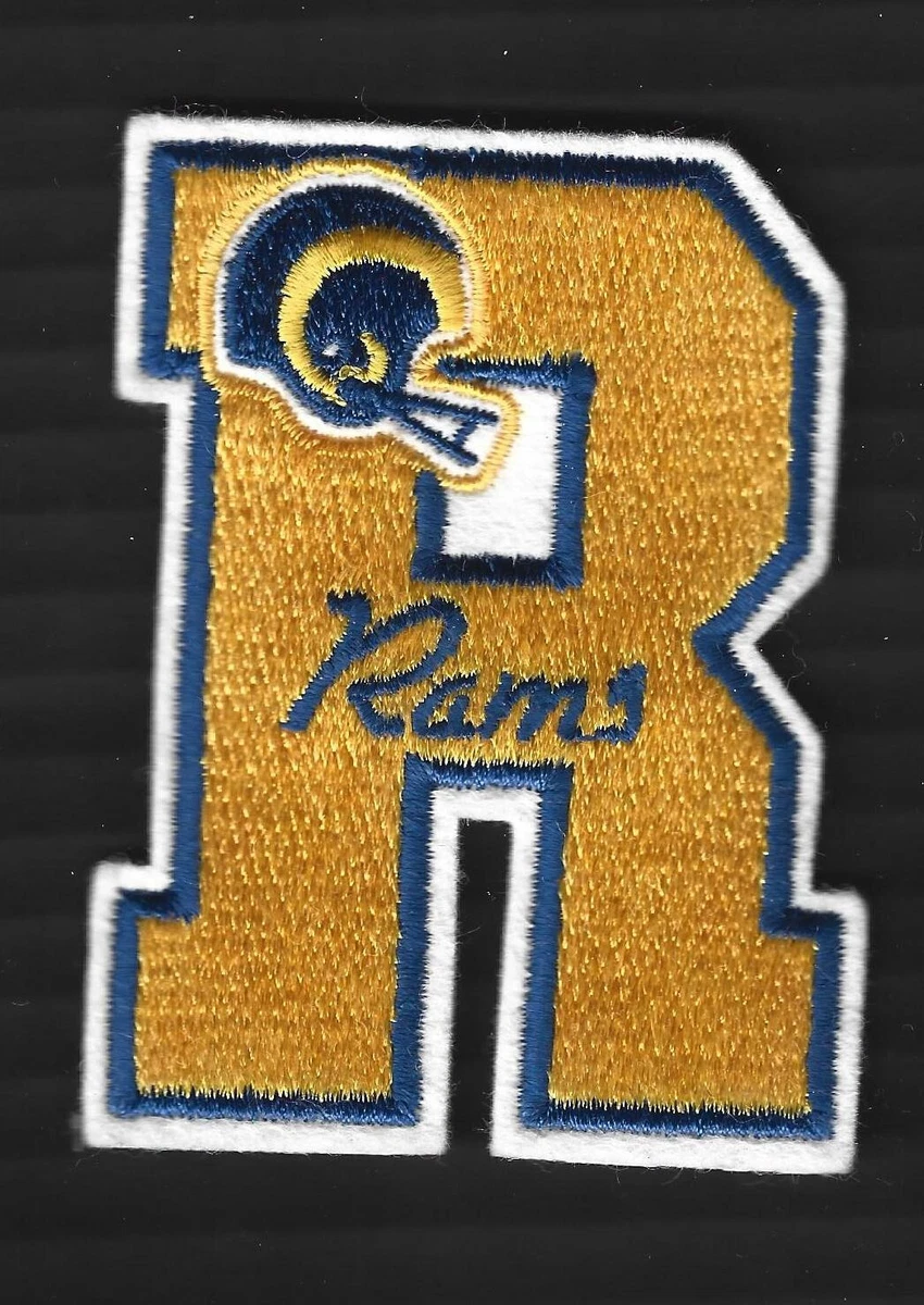 Patch Brodé Los Angeles Rams 3,5x2,5 Pouces - Fer à Repasser - Kurt Warner