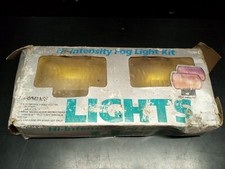 Vintage 1995 Rally Hi-intensity Fog Light Set - Black Housings Yellow Lens - Nos Vintage 1995 Rally Hi-intensity Fog Light Set - Black Housings Yellow Lens - Nos