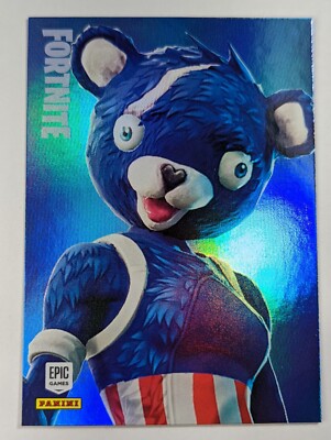 2019 Panini Fortnite Series 1 #212 FIREWORKS TEAM LEADER Epic Holo Foil USA