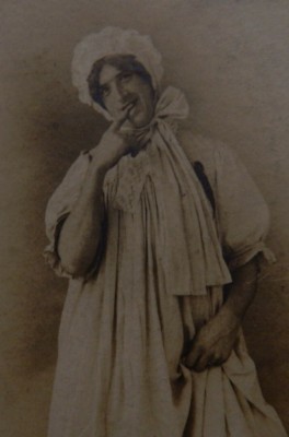 1905 Cross Dressing American aus Newark ? MARKS NOTIERTE POSTKARTE  