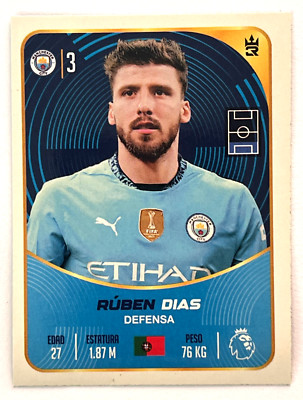 2025 FIFA CLUB WORLD CUP 3R Sticker #295 RUBEN DIAS Manchester