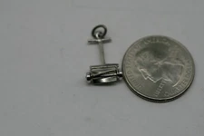  Vintage JMF Sterling Silver Articulated LAWN MOWER Charm A11