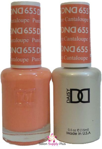 DND Daisy Duo Gel w/ matching nail polish lacquer - Pure