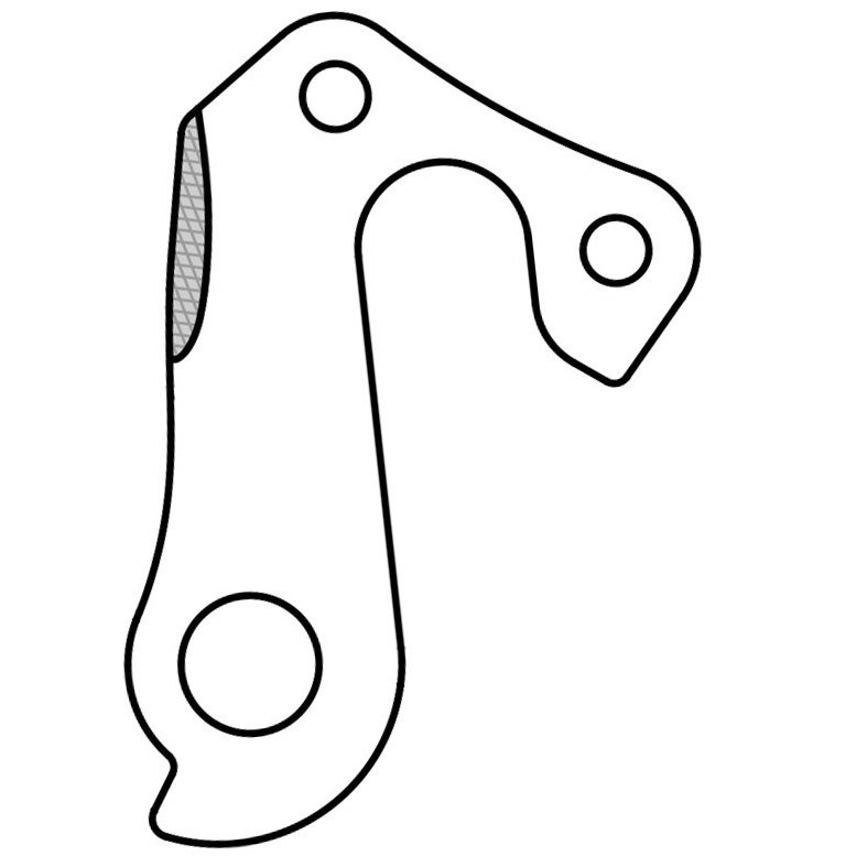 APPENDIABITI DERAGLIATORE POSTERIORE Bicicletta Per Parte CUBO - Foto 10