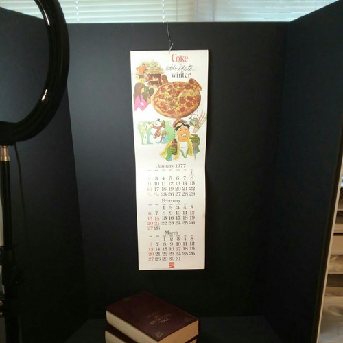 1977 Coca-Cola Four Seasons Calendar - 8.25" x 24.75" - NOS - Picture 11 of 11