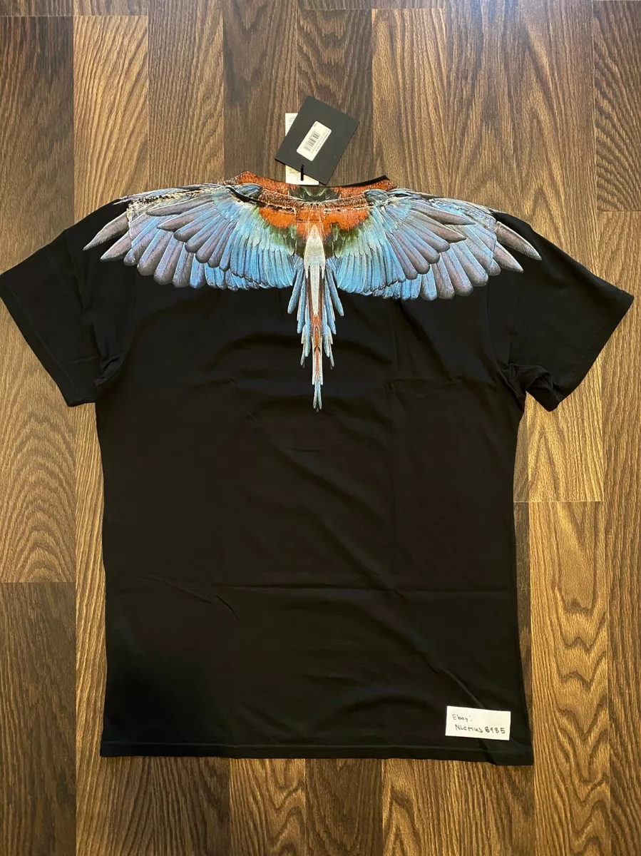 Marcelo Burlon County Of Milan DOM T Shirt Medium Black Pusha T
