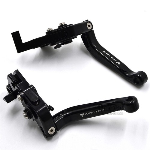 Folding Extendable Clutch Brake Levers for Yamaha MT-07 2014-2020 2018 2019 - Imagen 4 de 16